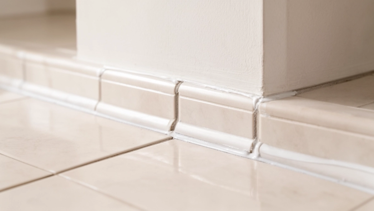 Jak wykończyć płytki podłogowe przy ścianie