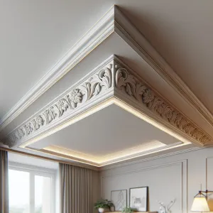 jak wykończyć połączenie sufitu ze ścianą